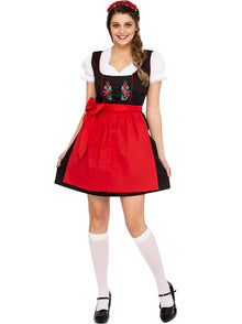 Angelika Oktoberfest Dirndl Plus Size Womens Costume