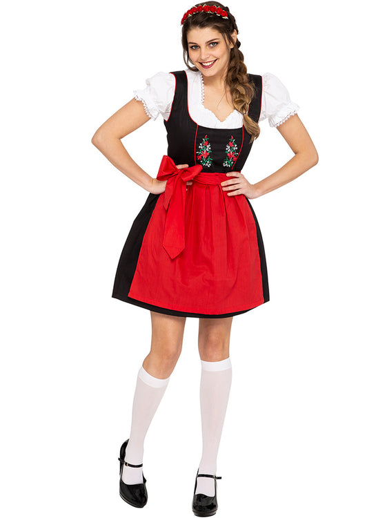 Angelika Oktoberfest Dirndl Plus Size Womens Costume