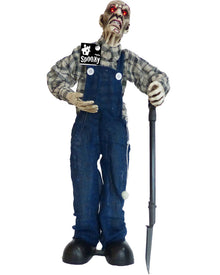 Halloween Animated Light Up Grave Digger 75cm