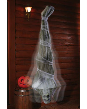 Animated Shaking Spider Web Cocoon Corpse 1.8m