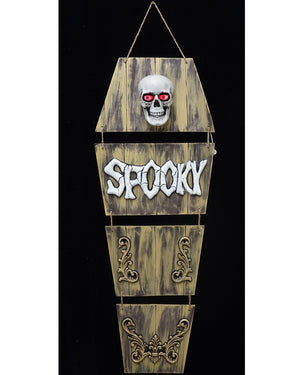 Animated Spooky Coffin 1.5m