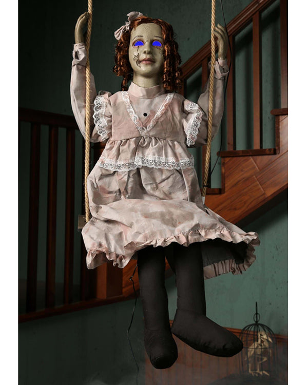 Animated Swinging Decrepit Doll (US PLUG)