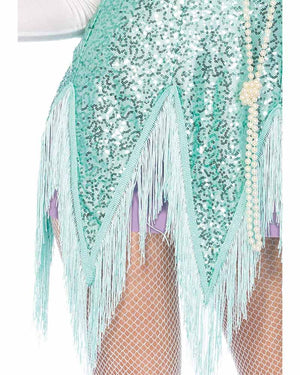 20s Aqua Foxtrot Flirt Flapper Womens Costume