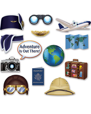 Around the World Photo Fun Signs