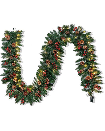 Artificial Holiday Christmas Garland 2.7m