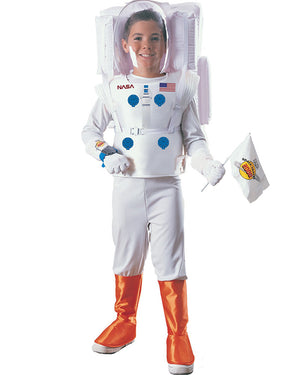 Astronaut with Inflatable Backpack Boys Costume