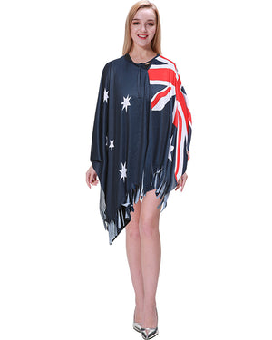 Aussie Flag Poncho