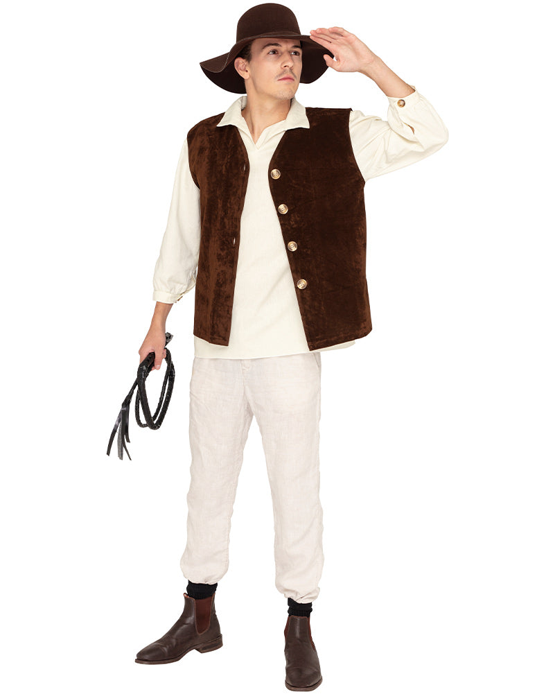 Australian Explorer Deluxe Adult Plus Size Costume
