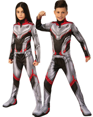 Avengers Endgame Team Suit Kids Costume
