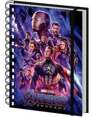 Avengers Endgame One Sheet A5 Notebook