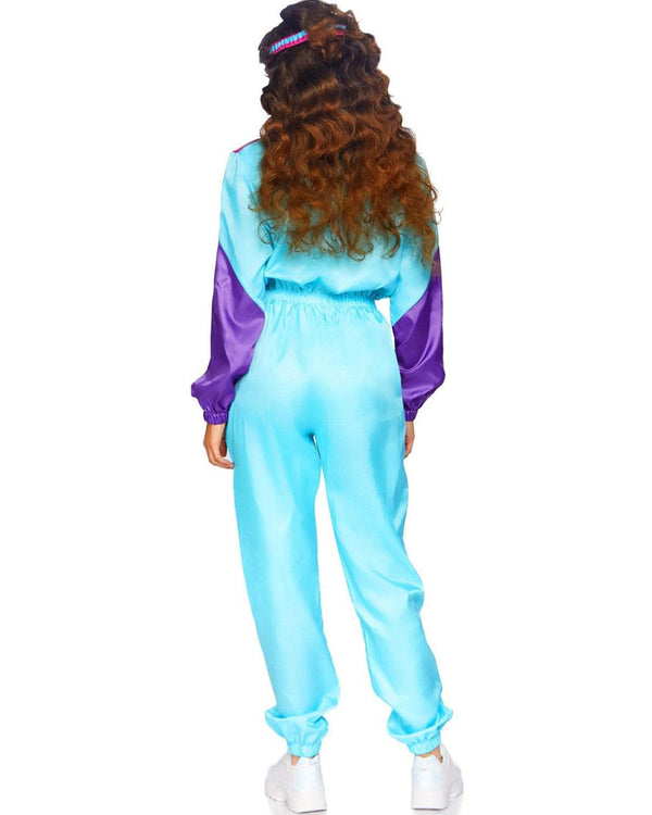 Awesome 80s Track Suit Womens Costume