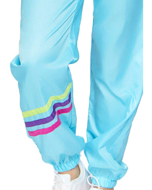 Awesome 80s Track Suit Womens Costume