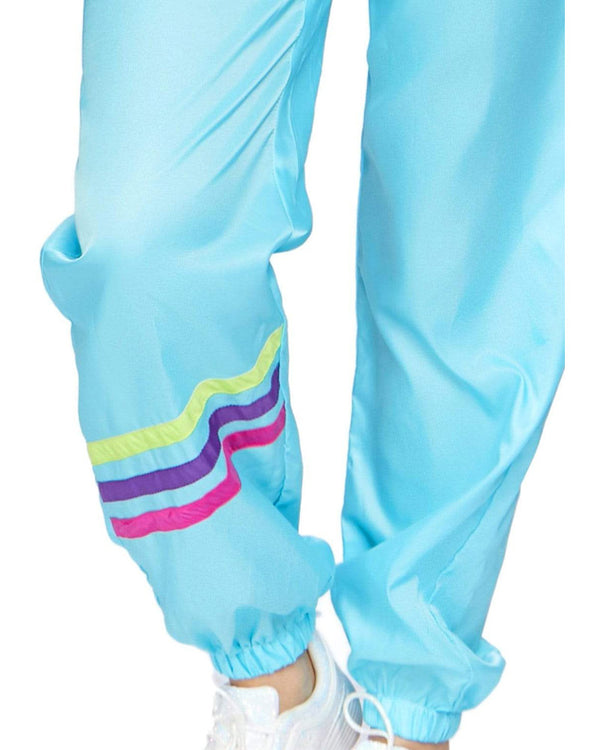Awesome 80s Track Suit Womens Costume