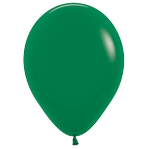 Sempertex 12cm Fashion Forest Green Latex Balloons 032 Pack of 50