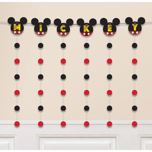 Mickey Mouse Forever Banner String Decoration Kit Pack of 7
