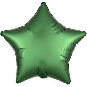 45cm Standard XL Satin Luxe Emerald Star Balloon