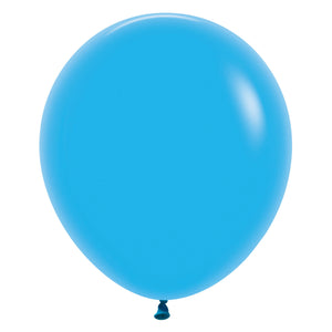 Sempertex 45cm Fashion Blue Latex Balloons 040, 6PK Pack of 6