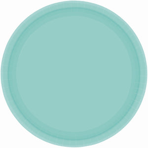 Robins Egg Blue 23cm Round Paper Plates Pack of 20
