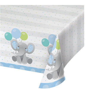 Enchanting Elephant Boy Tablecover Paper 137cm x 259cm