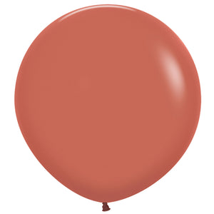 Sempertex 60cm Fashion Terracotta 072 3PK Pack of 3 Balloon