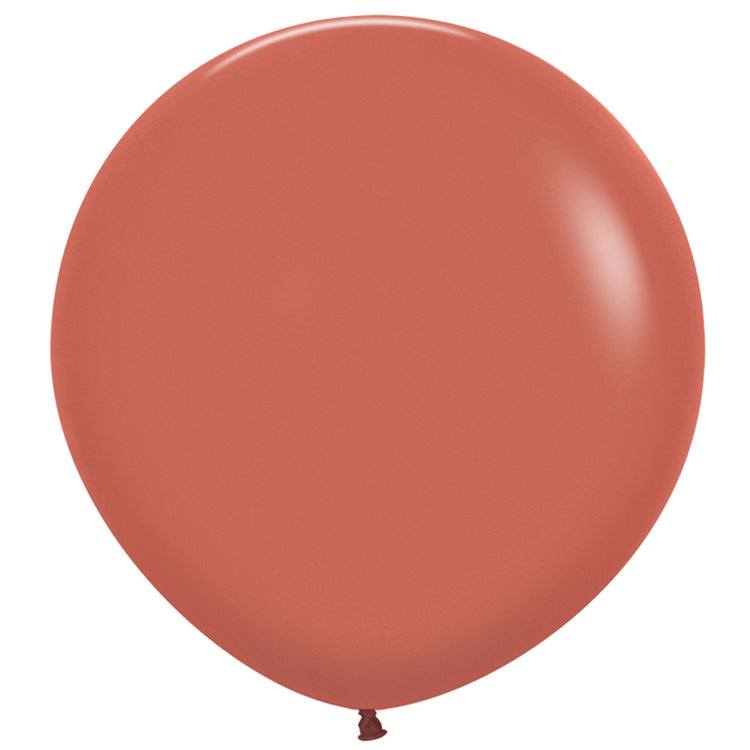 Sempertex 60cm Fashion Terracotta 072 3PK Pack of 3 Balloon