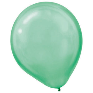 Festive Green Pearl 30cm Balloons Pack of 15