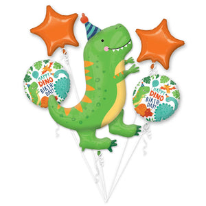 Bouquet Dino-Mite Party Dinosaur Happy Birthday P75 Pack of 5
