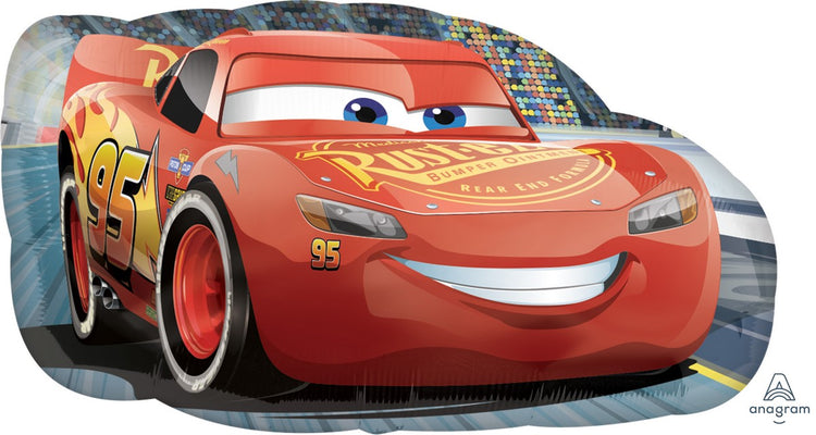 SuperShape XL Cars 3 Lightning McQueen Balloon