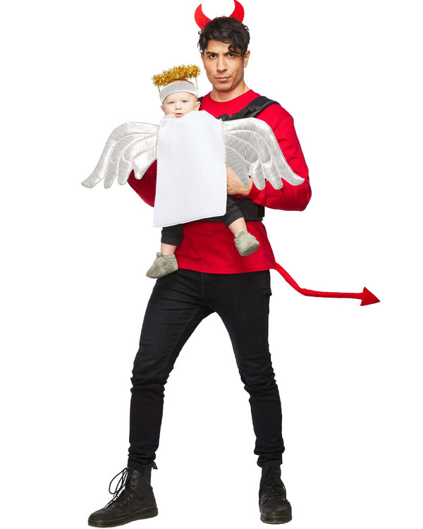 Baby and Me Devil and Angel Baby and Adult Costume