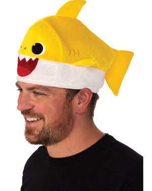 Baby Shark Yellow Adult Hat