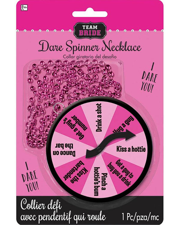 Bachelorette Party Spinning Dare Pendant
