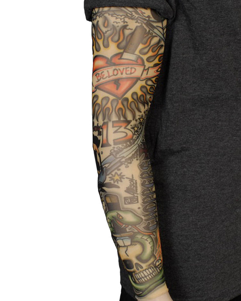 Bad Biker Tattoo Sleeve