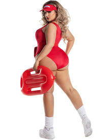 Bae Watch Womens Plus Size Costume