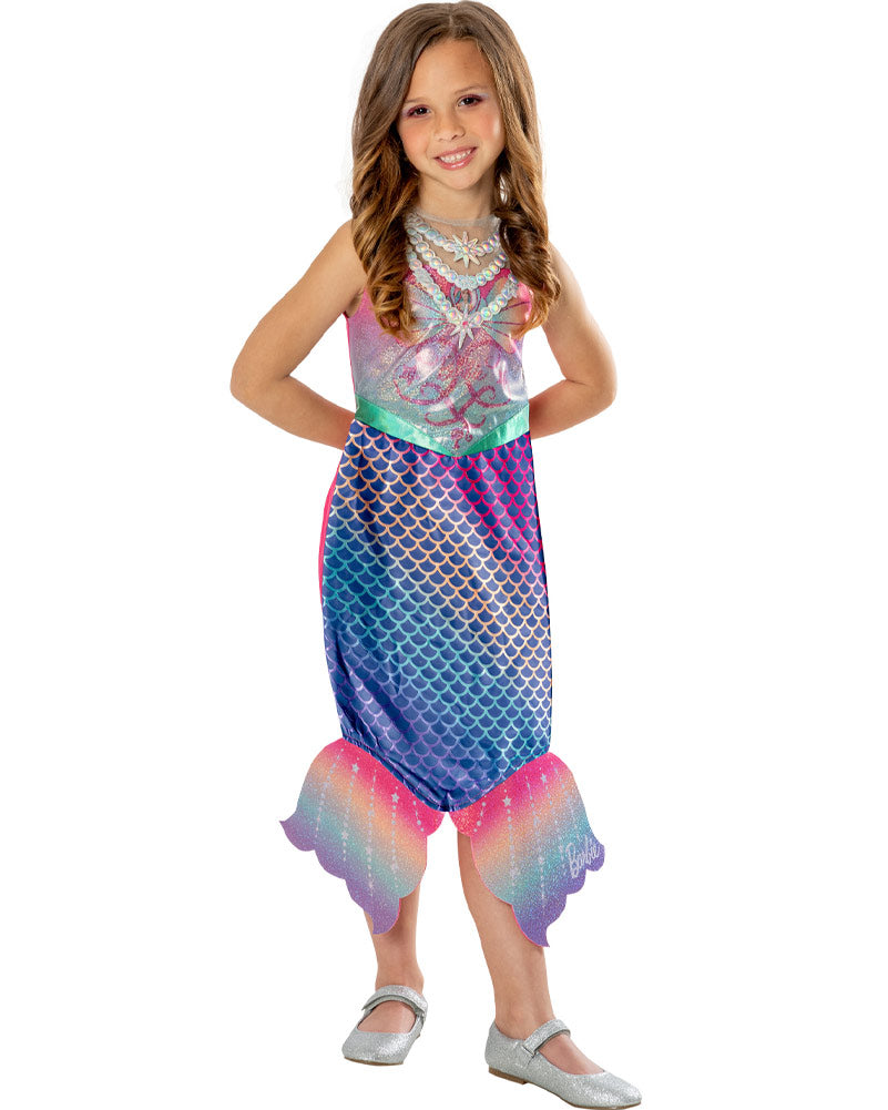 Barbie Colour Change Mermaid Girls Costume