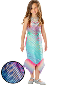 Barbie Colour Change Mermaid Girls Costume