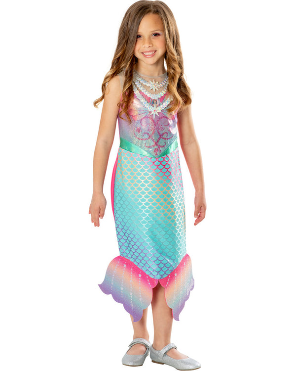 Barbie Colour Change Mermaid Girls Costume