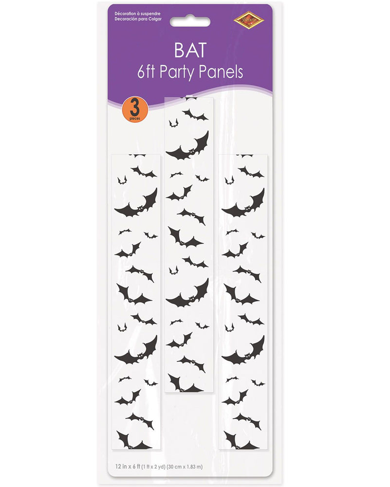 Bat Party Panels Pack of 3