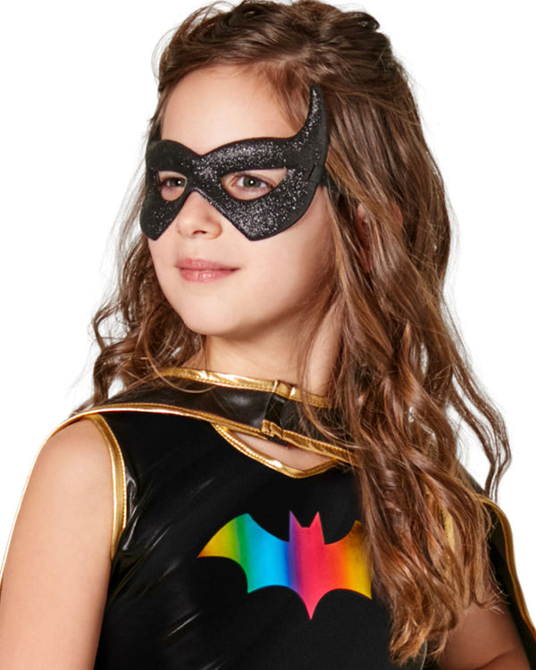 Batgirl Rainbow Tutu Dress Deluxe Girls Costume