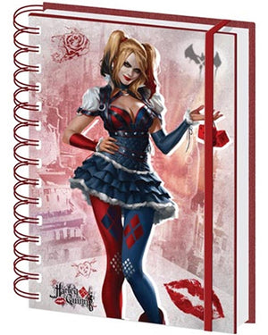Batman Arkham Knight Harley Quinn A5 Notebook
