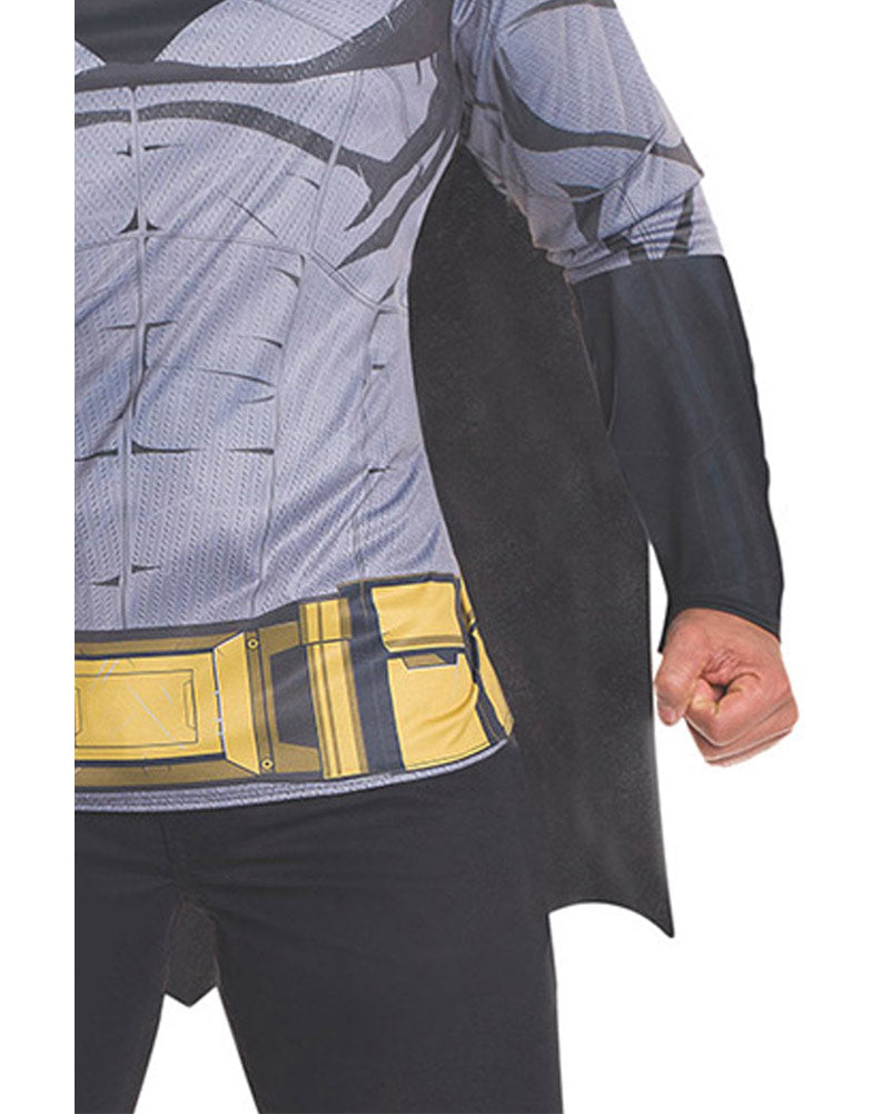 Batman Dawn Of Justice Mens Shirt and Mask Kit