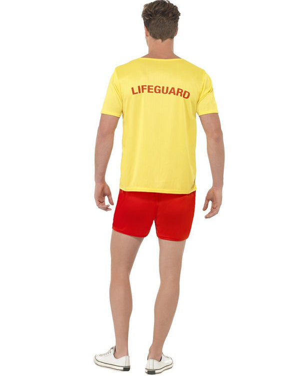 Classic Baywatch Beach Lifeguard Mens Costume