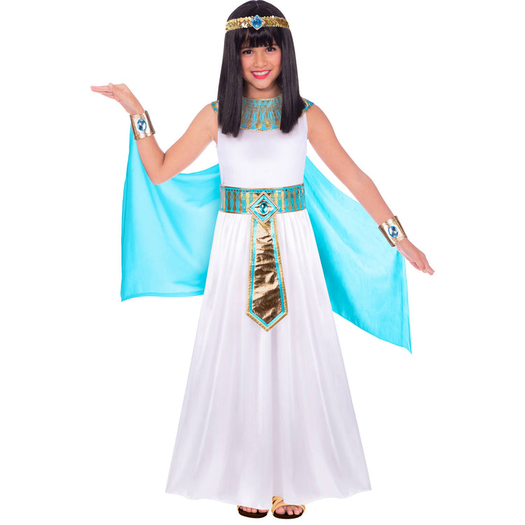 Egyptian Queen of the Nile Deluxe Girls Costume 4-6 Years