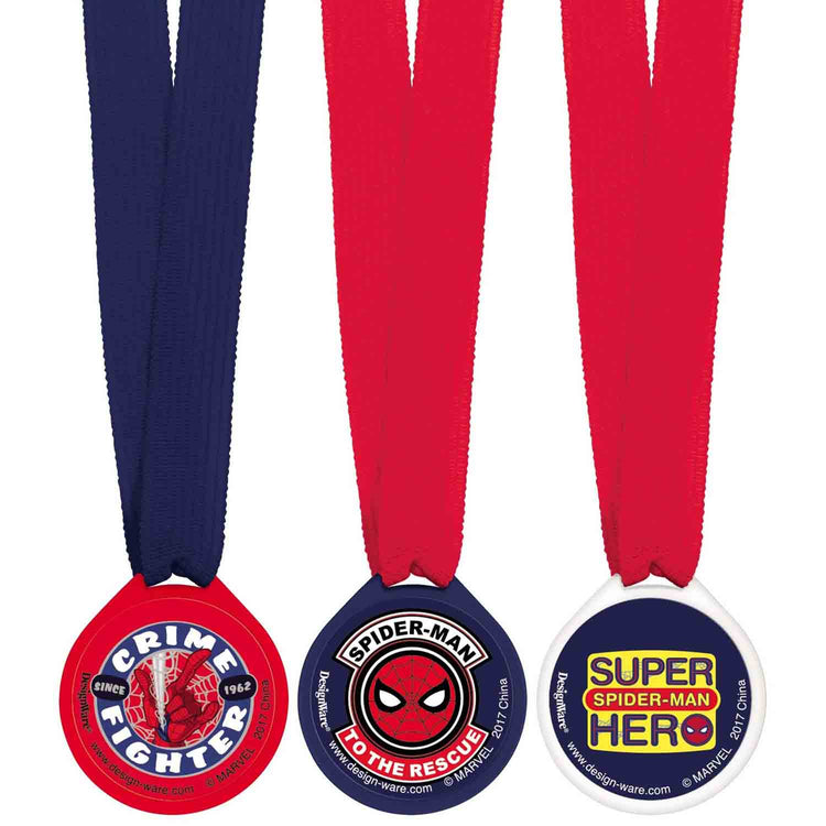 Spider-Man Webbed Wonder Award Medals Pack of 12