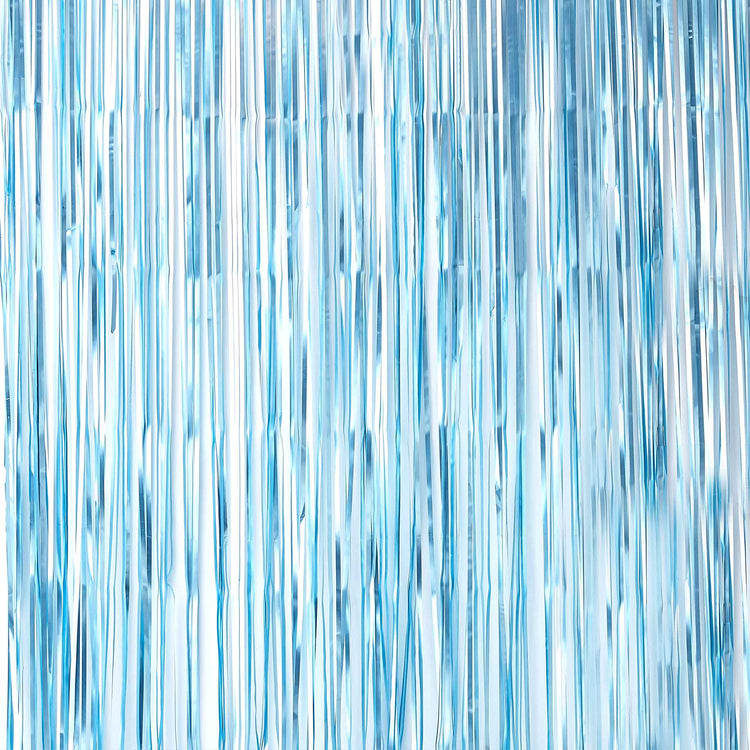 Twinkle Twinkle Curtain Backdrop Blue 2.2m