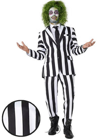 Beetlejuice Mens Halloween Suitmeister