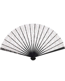 Beige Lace Fan