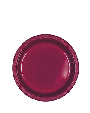 Berry 17cm Round Plastic Plates Pack of 20
