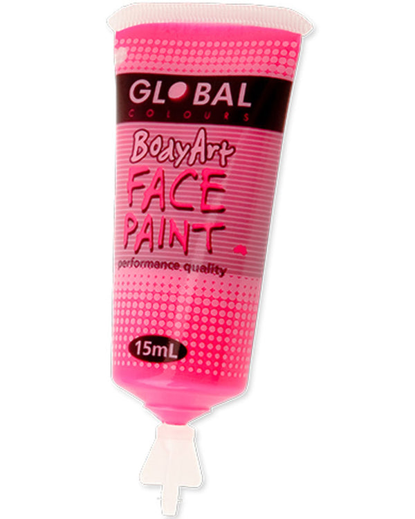 BodyArt Fluoro Pink Paint 15ml