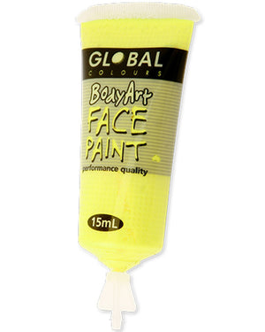 BodyArt Fluoro Yellow Paint 15ml