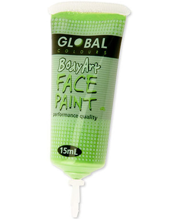 BodyArt Light Green Paint 15ml